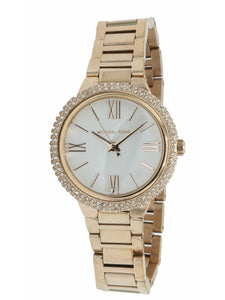 Womens Taryn MK4460 Rose-Gold Gold Tone Stainless-Steel Quartz Fashion Watch