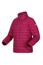 Load image into Gallery viewer, Childrens/Kids Hillpack Quilted Insulated Jacket - Raspberry Radience