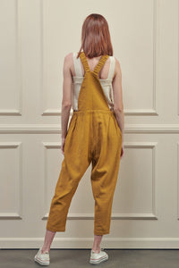 Linen Overall Pants