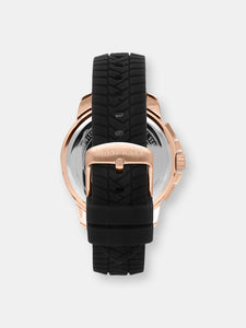 Maserati Men's Successo R8871621012 Black Silicone Quartz Fashion Watch