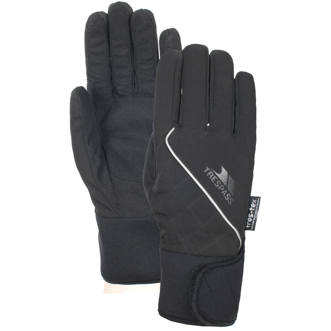 Womens/Ladies Whiprey Waterproof Active Sport Gloves - Black