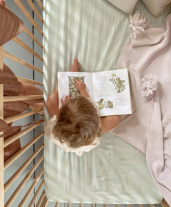 Eucalyptus Silk Tencel Baby Crib Sheets