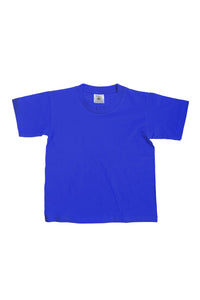 B&C Big Boys Kids/Childrens Exact 150 Short Sleeved T-Shirt (Royal)