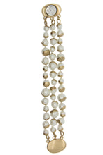 Load image into Gallery viewer, Half Moon Pearl Statement Bracelet