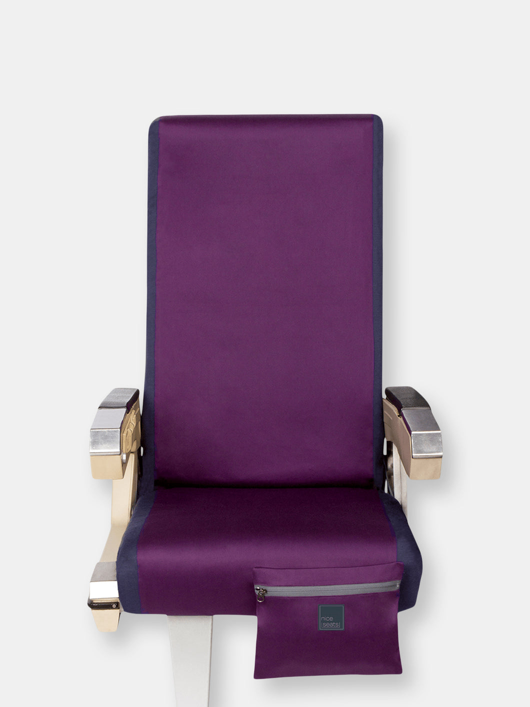 Airplane Seat Cover in Amethyst - Free Mask with purchase