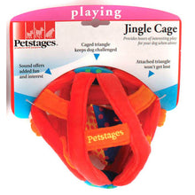 Load image into Gallery viewer, Petstages Jingle Cage Puppy Dog Toy (Multicoloured) (One Size)