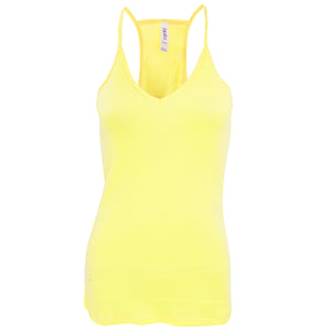 Bella + Canvas Womens/Ladies Plain Sleeveless Vest/Tank Top (Yellow)