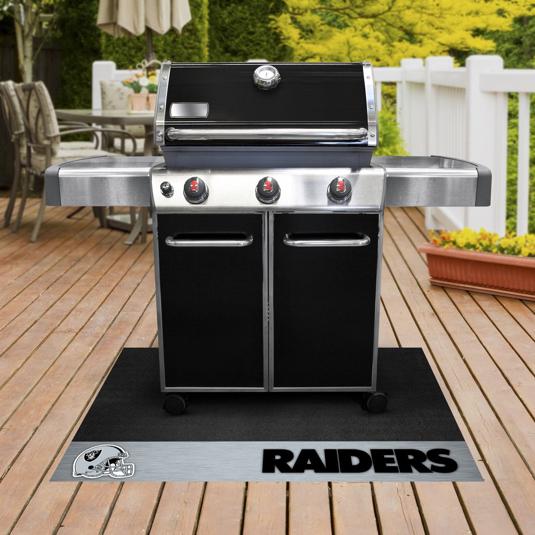 Las Vegas Raiders Vinyl Grill Mat