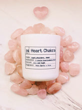 Load image into Gallery viewer, Heart Chakra Soy Candle, Slow Burn Candle