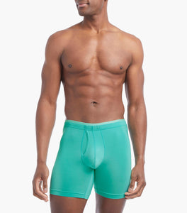 Modal 6" Boxer Brief - Turquoise