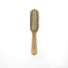 Load image into Gallery viewer, Legno Red Alder Wood Pneumatic Styling Brush with Hornbeam Wood Pins