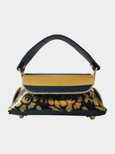 Load image into Gallery viewer, Myrna Navy  Leather Bag