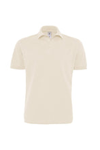 Load image into Gallery viewer, B&amp;C Mens Heavymill Short Sleeve Cotton Polo Shirt (Natural)