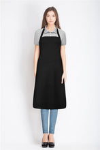 Load image into Gallery viewer, Adults Workwear Full Length Apron In Black - One Size