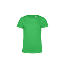 Load image into Gallery viewer, B&amp;C Womens/Ladies E150 Organic Short-Sleeved T-Shirt (Apple Green)