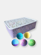 Load image into Gallery viewer, 40 Bath Bombs in Large Gift Basket! Natural, Moisturizing