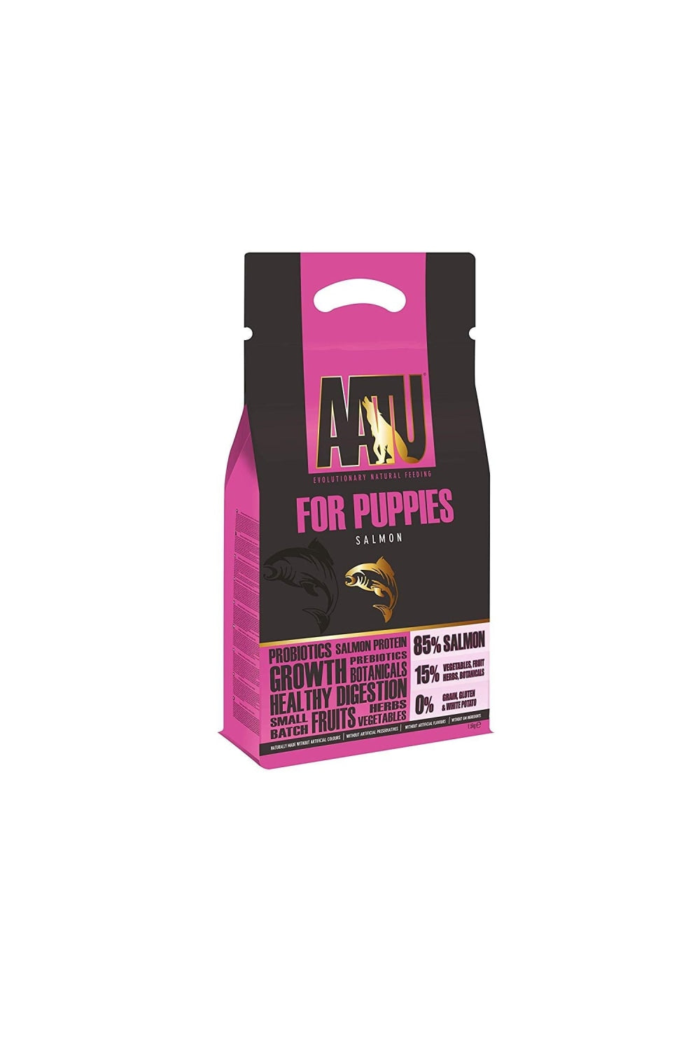 AATU 80/20 Complete Grain Free Puppy Dog Food (Salmon) (3.3lb)