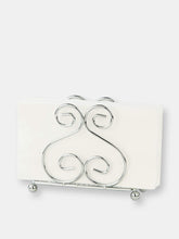 Load image into Gallery viewer, Scroll Collection Chrome Plated Steel Napkin Holder