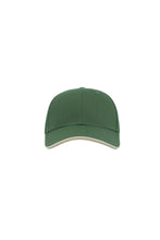 Load image into Gallery viewer, Zoom Piping Sandwich Sports 6 Panel Contrast Baseball Cap (Green)