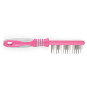 Ancol Pet Products Ergo Cat Moulting Comb (Pink) (One Size)