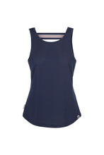 Load image into Gallery viewer, Womens/Ladies Emmalyn Low Back Tank Top - Navy
