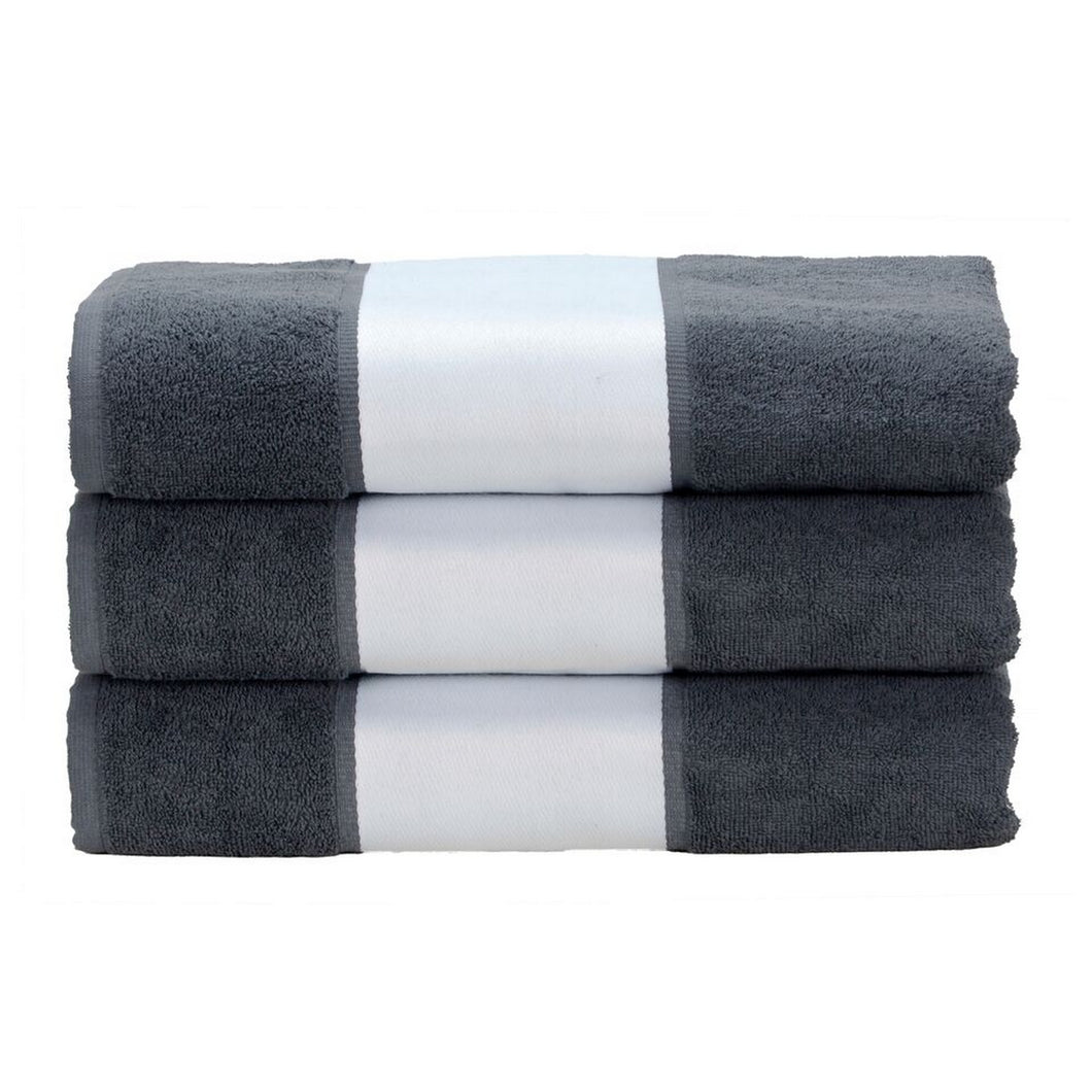 A&R Towels Subli-Me Hand Towel (Graphite) (One Size)