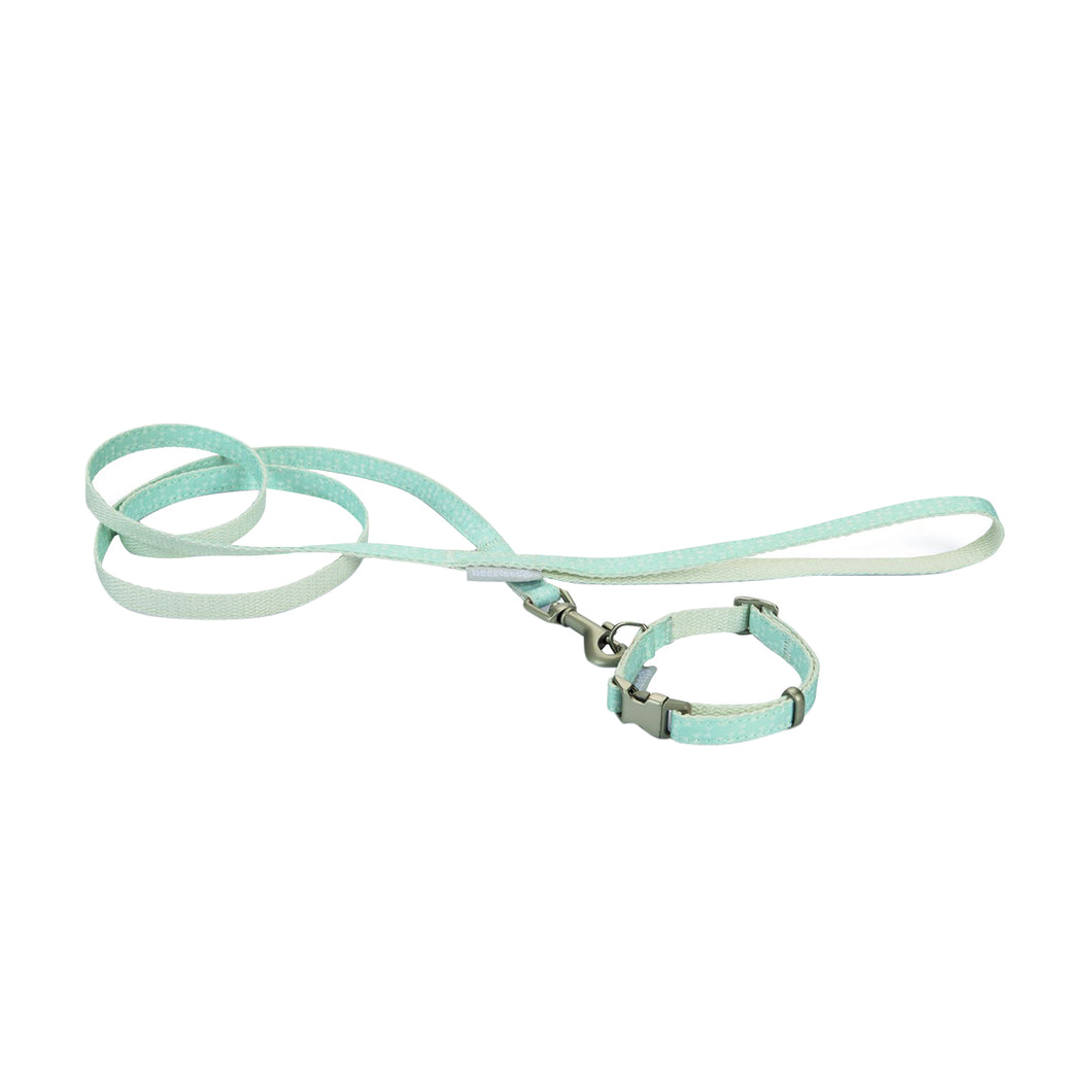 Beeztees Puppy Collar and Leash Set (Blue) (One Size)