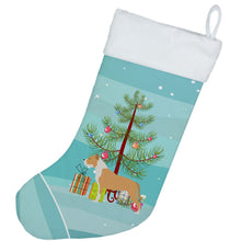 Load image into Gallery viewer, Staffordshire Bull Terrier Merry Christmas Tree Christmas Stocking