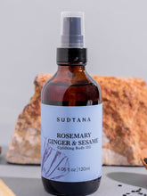 Load image into Gallery viewer, Rosemary, Ginger &amp; Sesame Uplifting Body Oil