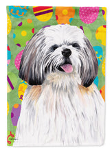 Load image into Gallery viewer, Shih Tzu Easter Eggtravaganza Garden Flag 2-Sided 2-Ply