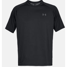 Load image into Gallery viewer, Under Armour Mens Tech T-Shirt (Black/Light Graphite)