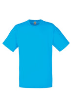 Load image into Gallery viewer, Fruit Of The Loom Mens Valueweight Short Sleeve T-Shirt (Azure Blue)