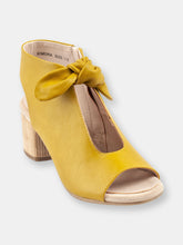 Load image into Gallery viewer, Kimora Yellow Heeled Sandals