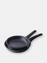 Load image into Gallery viewer, Cuisipro Soft-Touch Aluminum 8&quot;/20.4cm &amp; 9.5&quot;/24.5cm Fry Pan Set