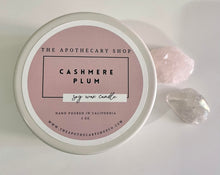 Load image into Gallery viewer, Cashmere Plum Soy Wax Candles