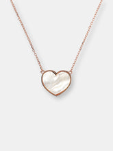Load image into Gallery viewer, Natural Stone Heart Pendant Necklace