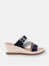 Load image into Gallery viewer, Monica Black Espadrille Sandal