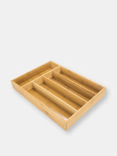 Load image into Gallery viewer, Bamboo Cutlery Tray