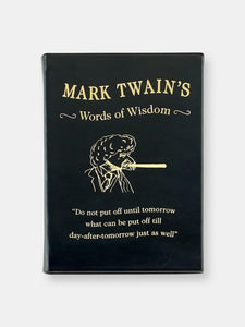 Mark Twain's Words of Wisdom