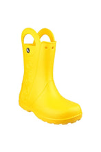 Load image into Gallery viewer, Crocs Childrens/Kids Handle It Rain Boots (Yellow)