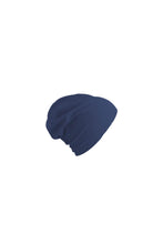 Load image into Gallery viewer, Flash Jersey Slouch Beanie - Navy