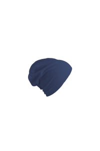 Flash Jersey Slouch Beanie - Navy