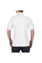 Load image into Gallery viewer, Gildan Mens Double Pique Short Sleeve Sports Polo Shirt (White)