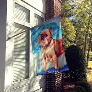 28 x 40 in. Polyester Brussels Griffon Flag Canvas House Size 2-Sided Heavyweight
