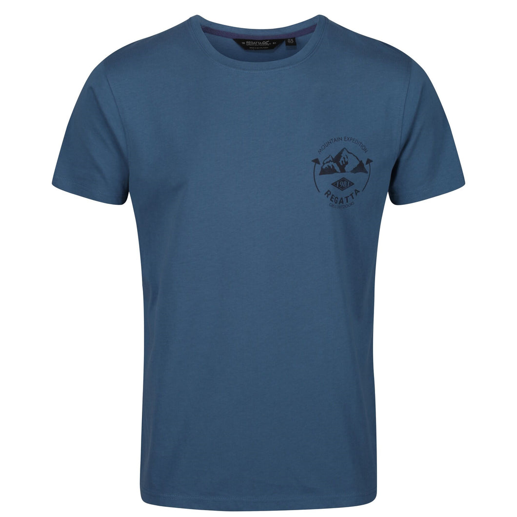 Mens Cline IV Graphic T-Shirt - Stellar