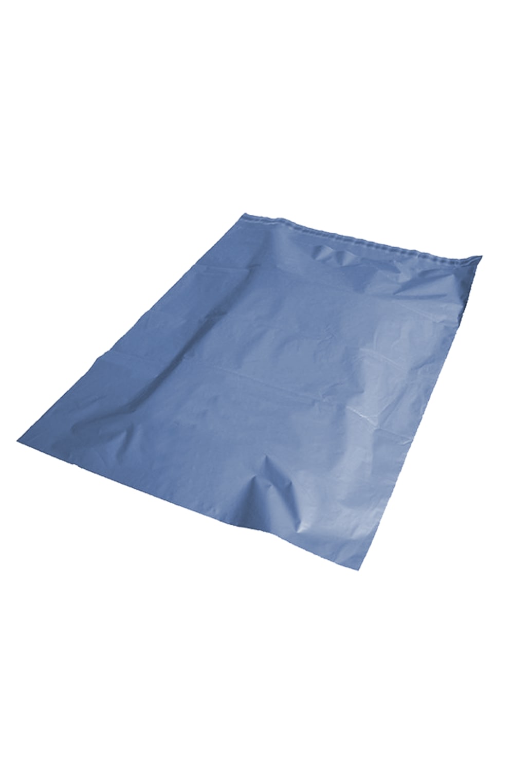 Essentials Plastic Mail-Order Parcel Bags (Blue) (M)
