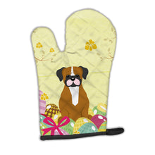 Load image into Gallery viewer, Easter Eggs Flashy Fawn Boxer Oven Mitt
