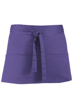 Load image into Gallery viewer, Ladies/Womens Colors 3 Pocket Apron / Workwear (Purple) (One Size)