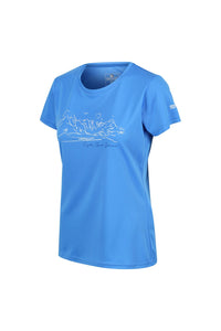 Womens/ladies Fingal Vi Mountain T-Shirt - Sonic Blue