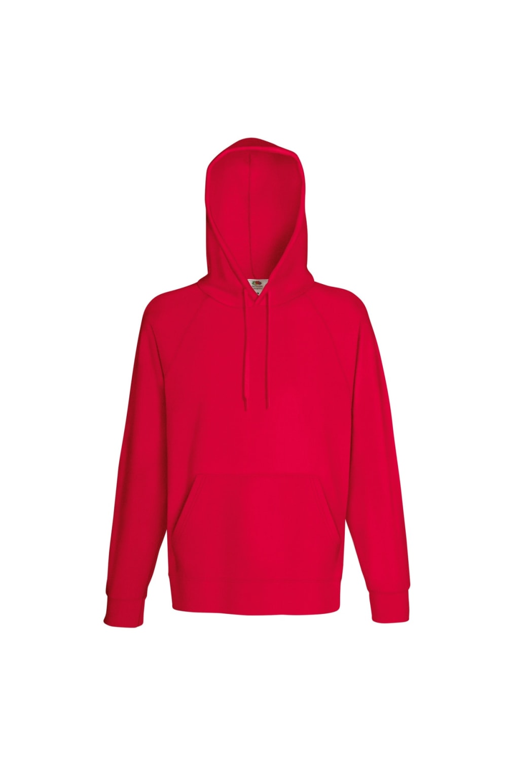 Fruit Of The Loom Mens Lightweight Hooded Sweatshirt / Hoodie (240 GSM) (Red)